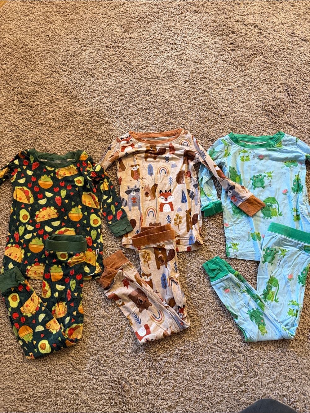 Little sleepies two piece pajamas set